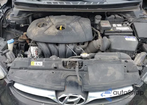 2013 Hyundai Elantra Gls z USA, uszkodzony, nr VIN KMHDH4AE0DU792706